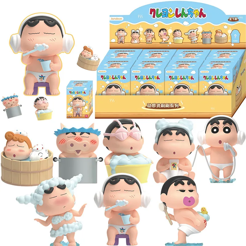 JANDOOM Crayon Shin-Chan Anime Figures Dynamic Wash Brush Serie Rice Grain Doll Creative Peripheral Blind Boxs Toy Birthday Gift
JANDOOM Crayon Shin-Chan Anime Figures Dynamic Wash Brush Serie Rice Grain Doll Creative Peripheral Blind Boxs Toy Birthday Gift