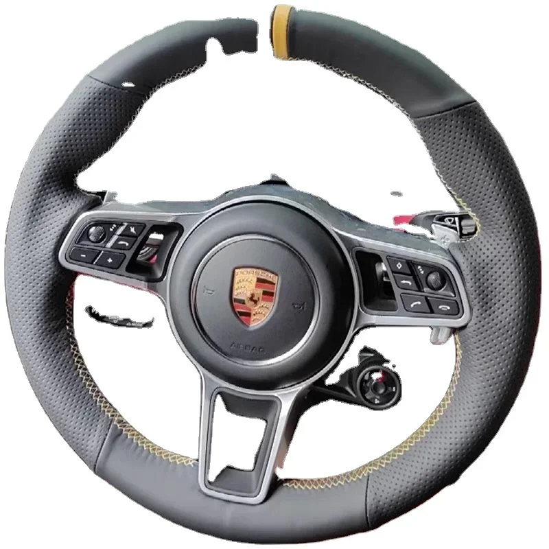 Steering wheel for Por-sche Panamerra Ma-cann Cay-ennee Tay-cann 718 Cayman GT4 RS 911 Carrera Targa 911 GT3 RS 911.2 991 992
Steering wheel for Por-sche Panamerra Ma-cann Cay-ennee Tay-cann 718 Cayman GT4 RS 911 Carrera Targa 911 GT3 RS 911.2 991 992