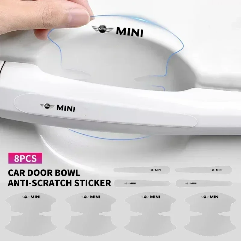8Pcs Transparent Car Door Handle Bowl Decoration Badge Sticker For BMW MINI WORKS One Cooper JCW R60 R59 R58 R57 R56 R55 F55
8Pcs Transparent Car Door Handle Bowl Decoration Badge Sticker For BMW MINI WORKS One Cooper JCW R60 R59 R58 R57 R56 R55 F55