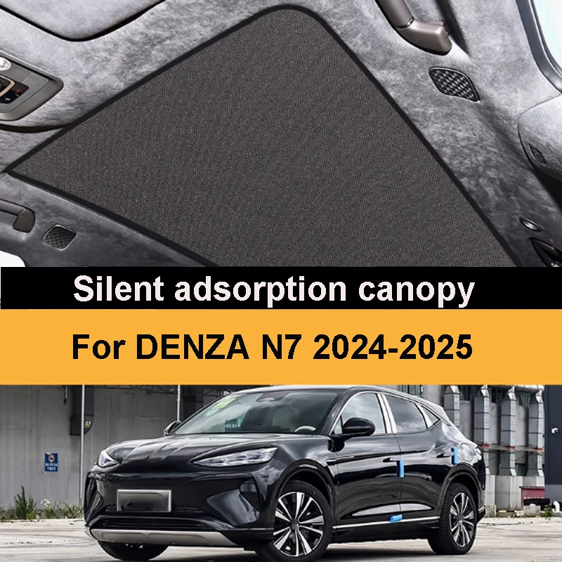 sunshade For DENZA N7 2024 2025 Panoramic sky roof sun protection heat insulation board electrostatic adsorption shading cloth
sunshade For DENZA N7 2024 2025 Panoramic sky roof sun protection heat insulation board electrostatic adsorption shading cloth