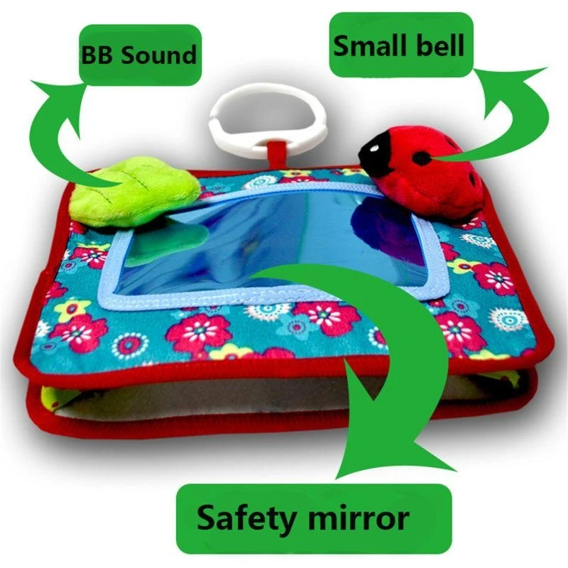 Cloth Mirror for Early Children's Development with Animal Design Activity High Contrast Non-toxic Toy 15UB
Cloth Mirror for Early Children's Development with Animal Design Activity High Contrast Non-toxic Toy 15UB