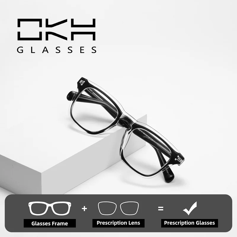 OKH модные модные очки TR90 в оправе, мужские очки для близорукости, очки по рецепту для чтения
OKH модные модные очки TR90 в оправе, мужские очки для близорукости, очки по рецепту для чтения
