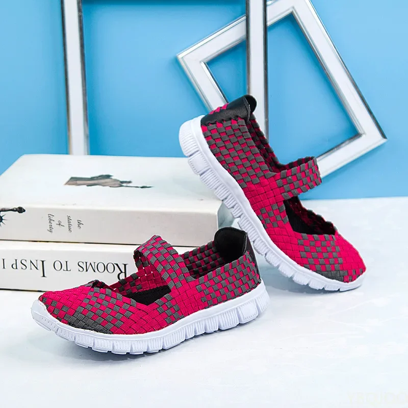 Plus Size Women Flat Shoes 2025 Fashion Elastic Band Weave Shoes Women Comfort Flat Shoes Women Casual Loafers Zapatos De Mujer
Plus Size Women Flat Shoes 2025 Fashion Elastic Band Weave Shoes Women Comfort Flat Shoes Women Casual Loafers Zapatos De Mujer