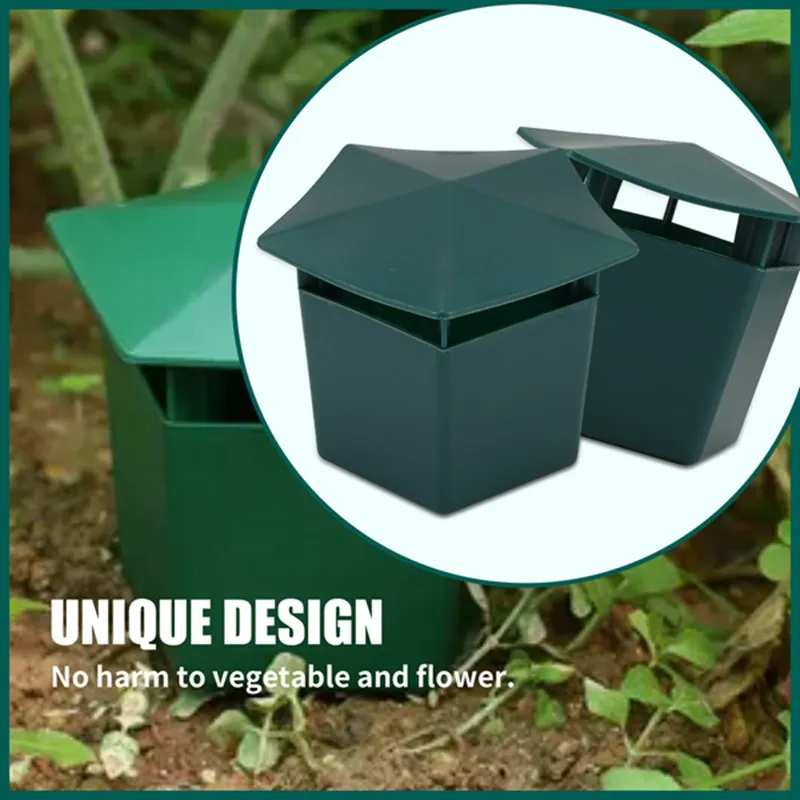 8 штук ловушек для пивных улиток, экологически чистые, для отлова слизней и улиток, безопасны для детей и домашних животных.
8 штук ловушек для пивных улиток, экологически чистые, для отлова слизней и улиток, безопасны для детей и домашних животных.