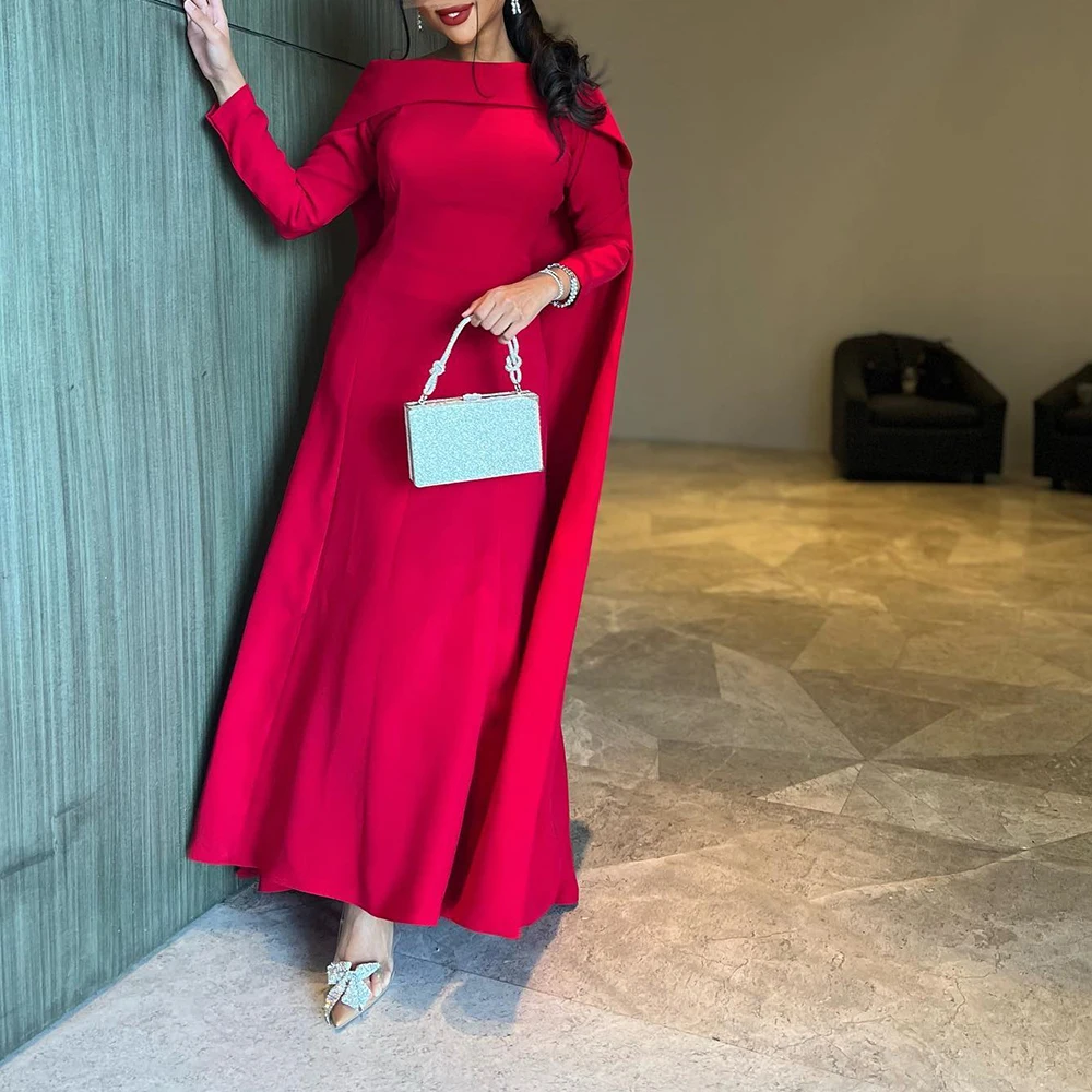 Formal Buttons Off the Shoulder Jersey Evening Dresses Modern Straight Floor Length Boat Neck Long Sleeves Celebrity Gowns
Formal Buttons Off the Shoulder Jersey Evening Dresses Modern Straight Floor Length Boat Neck Long Sleeves Celebrity Gowns