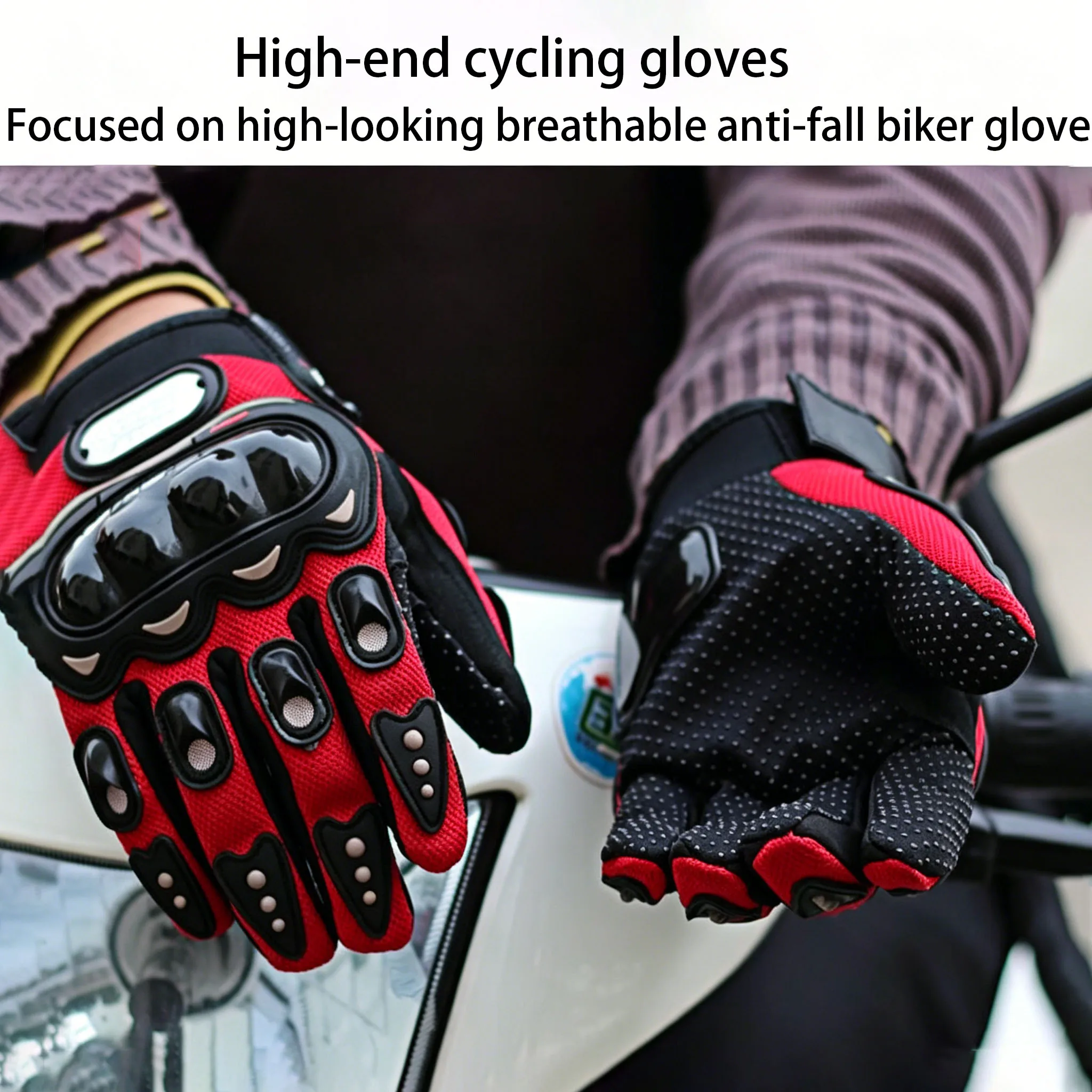 Motorcycle Breathable Full Finger Motorcycle Gloves Non-slip Wear-resistant Racing Glove Motorbike High-Quality Knight Gloves
Motorcycle Breathable Full Finger Motorcycle Gloves Non-slip Wear-resistant Racing Glove Motorbike High-Quality Knight Gloves