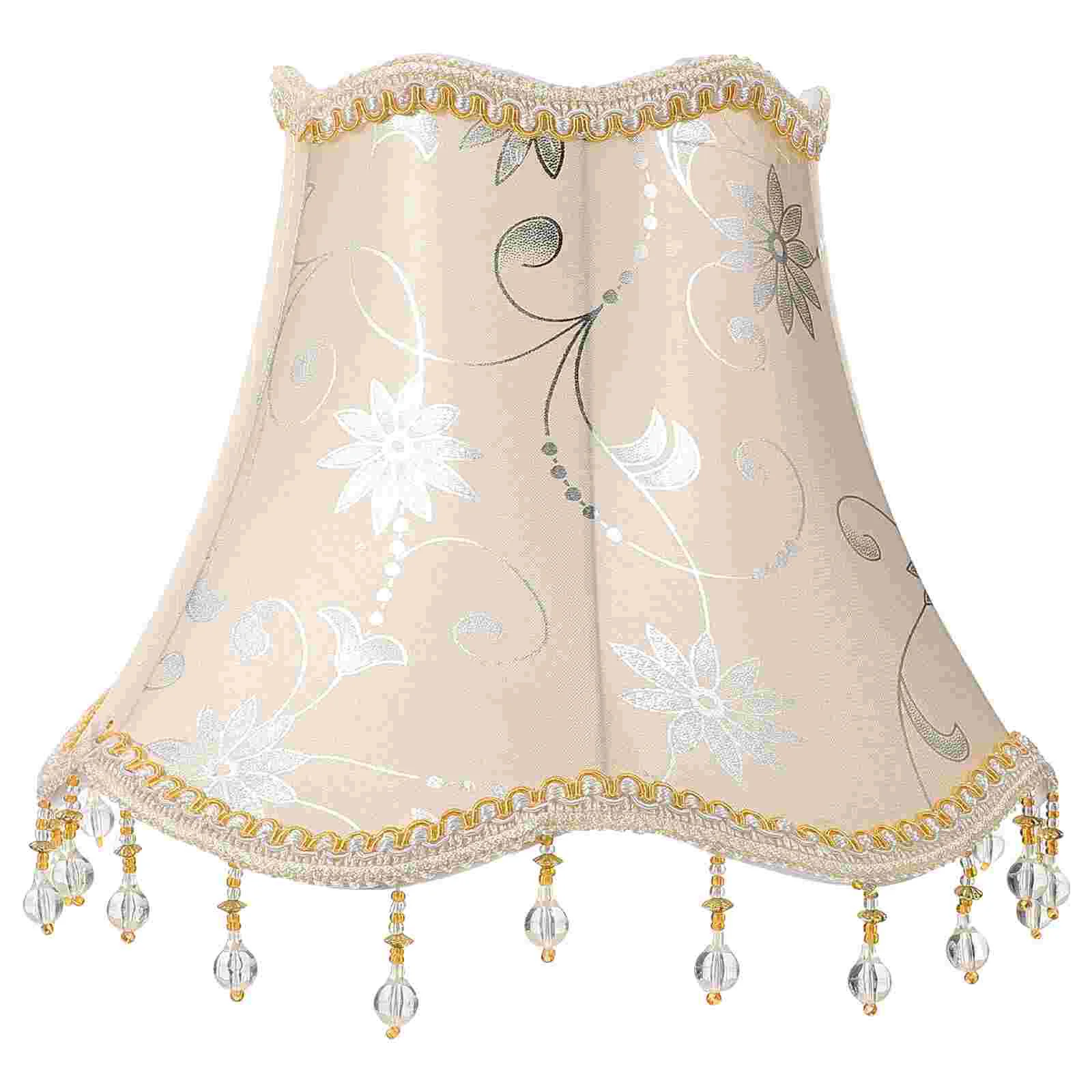 European Lampshade Light Fixture Small Covers Vintage Supply Lampshades for Bedside Iron Replacement Baby Accessory
European Lampshade Light Fixture Small Covers Vintage Supply Lampshades for Bedside Iron Replacement Baby Accessory