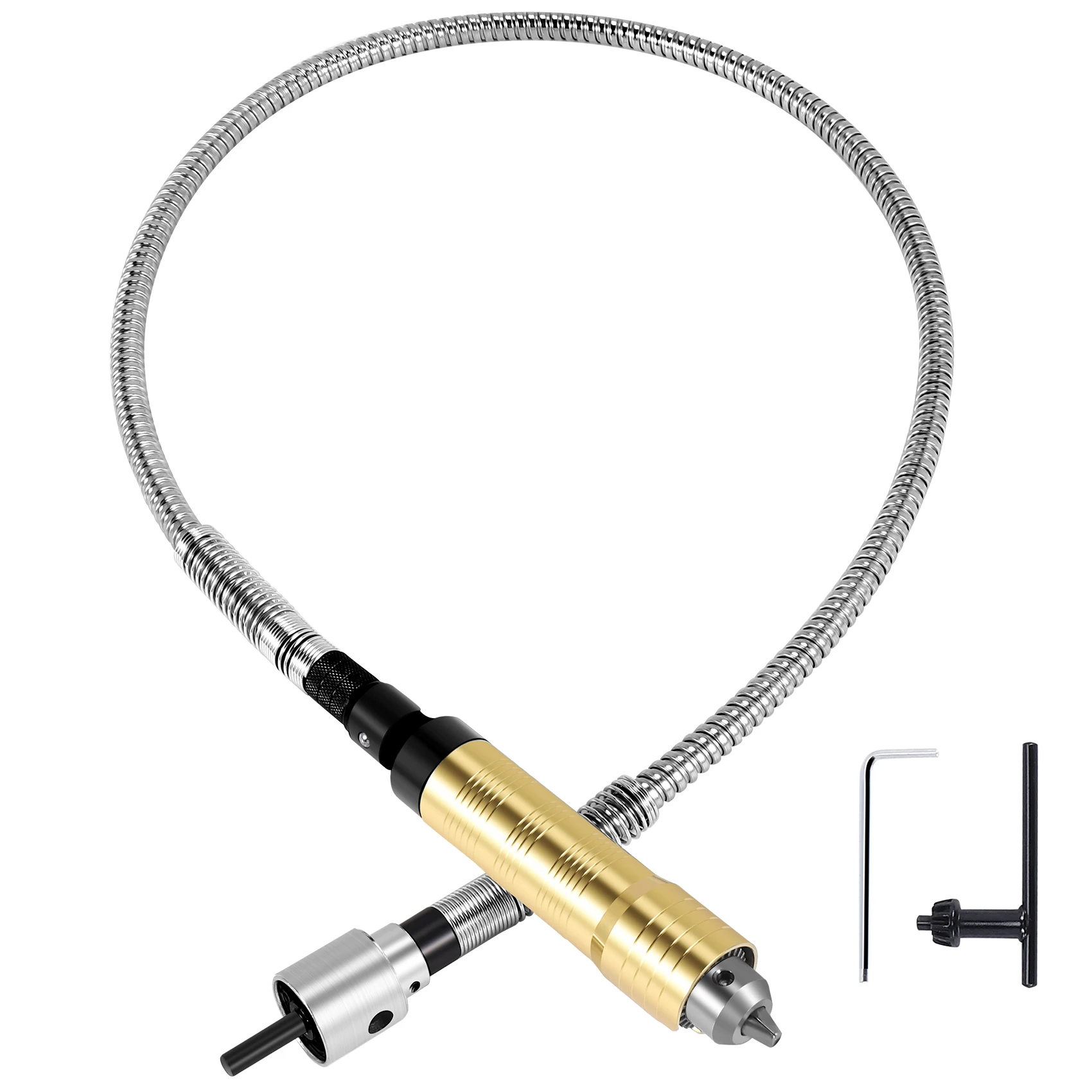 A34R Rotary Grinder Tool Flexible Flex Shaft Fits + 0.3-6.5mm Handpiece For Dremel Style Electric Drill Rotary Tool Accessories
A34R Rotary Grinder Tool Flexible Flex Shaft Fits + 0.3-6.5mm Handpiece For Dremel Style Electric Drill Rotary Tool Accessories