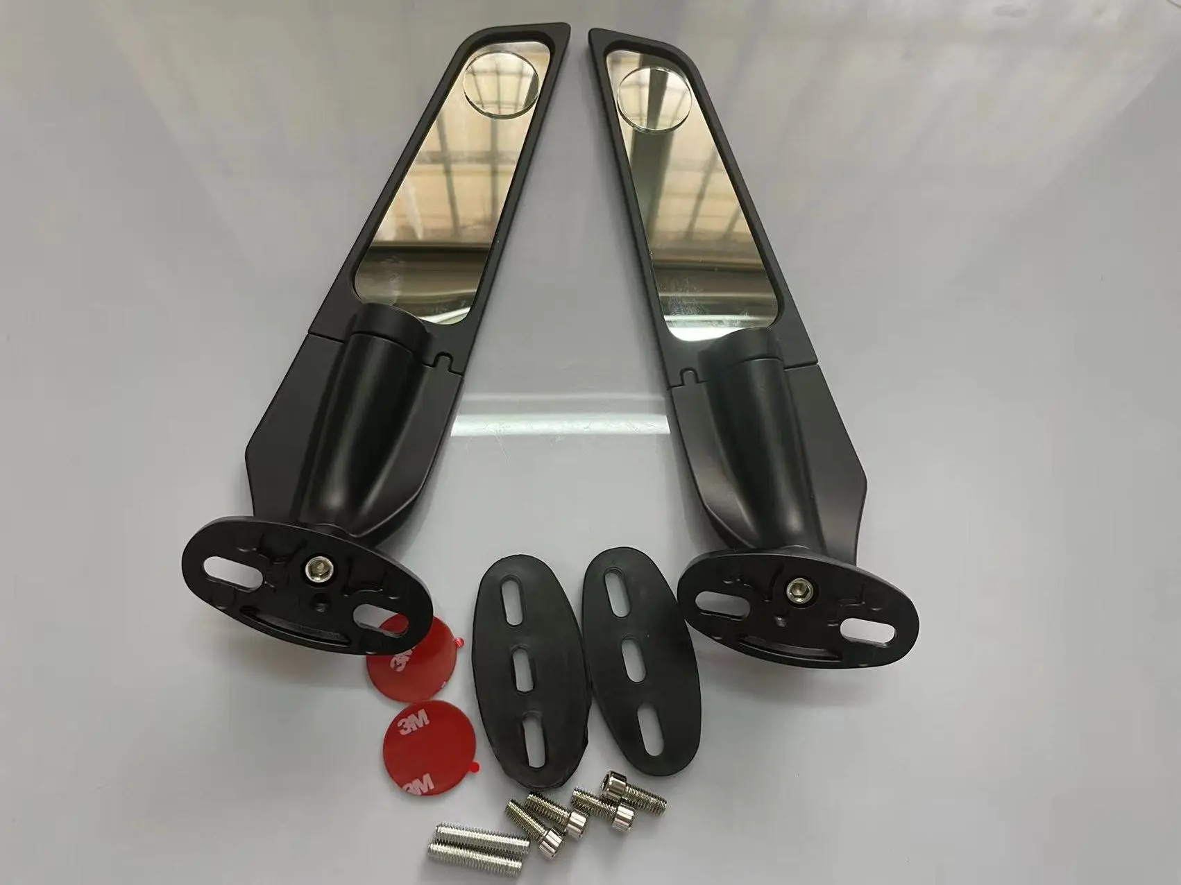 Modified Motorcycle 2PCS Rearview Mirrors Wind Wing Adjustable Rotating Side Mirrors For BMW S1000 S1000R S1000RR HP4 HP2
Modified Motorcycle 2PCS Rearview Mirrors Wind Wing Adjustable Rotating Side Mirrors For BMW S1000 S1000R S1000RR HP4 HP2