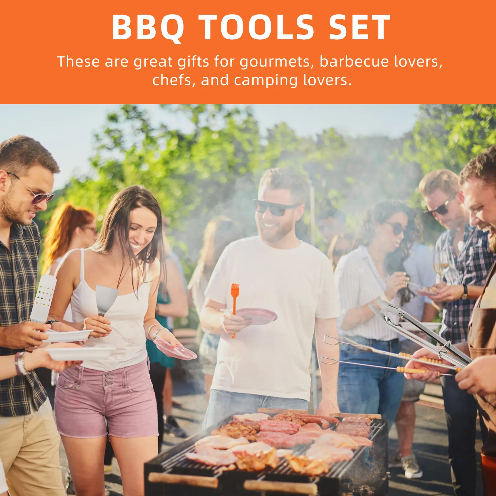 Camping Shovel Outdoor Scraper Utensil Tool Barbecue Tools Kit Cookware and Accessories for Grill
Camping Shovel Outdoor Scraper Utensil Tool Barbecue Tools Kit Cookware and Accessories for Grill