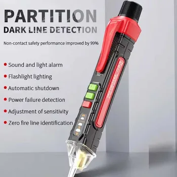 Electric Pen High-Precision Induced Electric Tester Pen Electroprobe Screwdriver Probe Light Voltage Tester Detector Test Pen