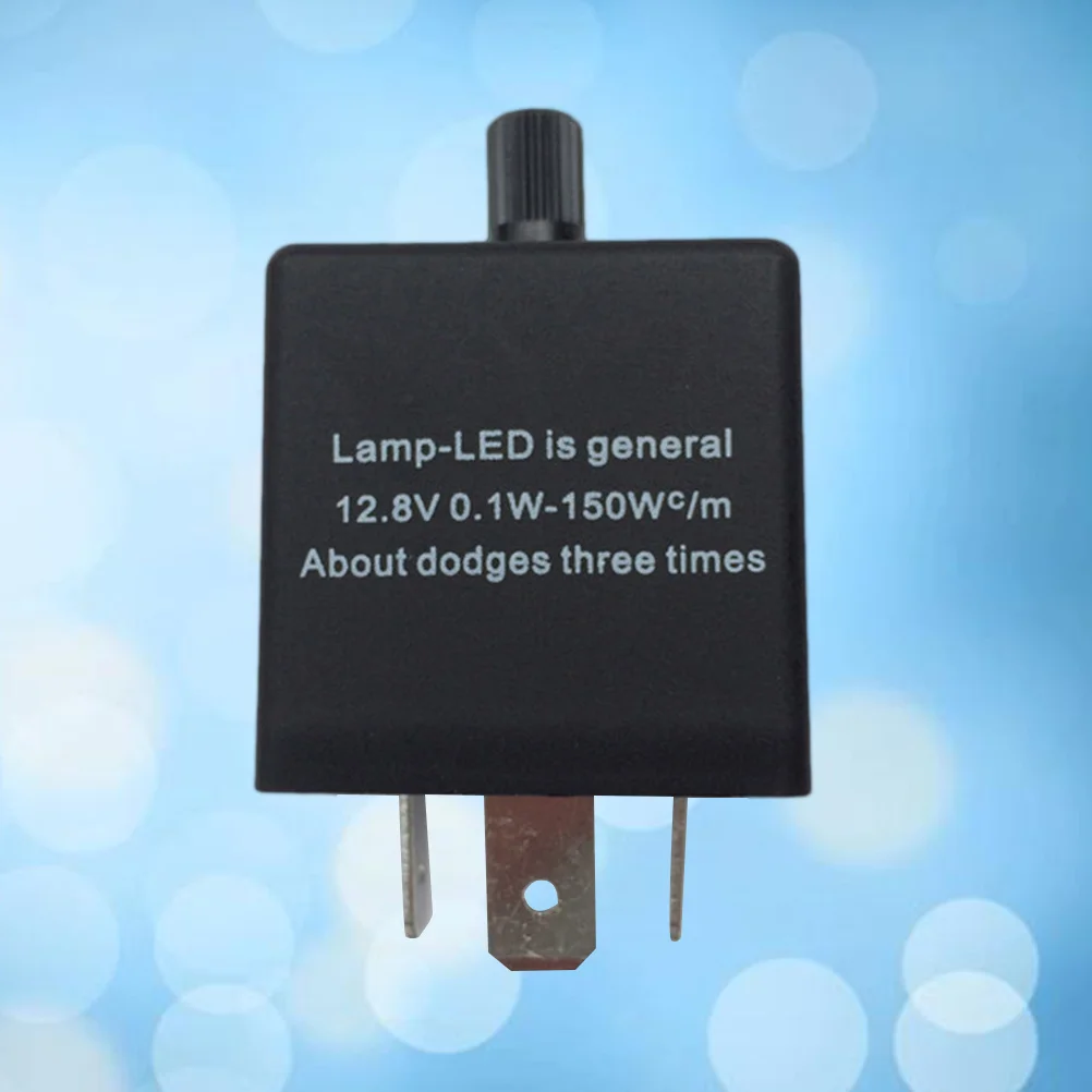 Led Flasher Relay 3 Pin Adjustable Frequency Car Light Lamp Black Cf13-02 Auto Voltage Stable Performance Car Supplies
Led Flasher Relay 3 Pin Adjustable Frequency Car Light Lamp Black Cf13-02 Auto Voltage Stable Performance Car Supplies
