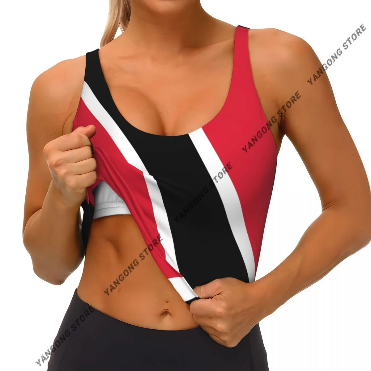 Yoga Vest Women Gym Sports Crop Tops Flag Of Trinidad And Tobago Streetwear Workout Breathable Tank Top Female
Yoga Vest Women Gym Sports Crop Tops Flag Of Trinidad And Tobago Streetwear Workout Breathable Tank Top Female