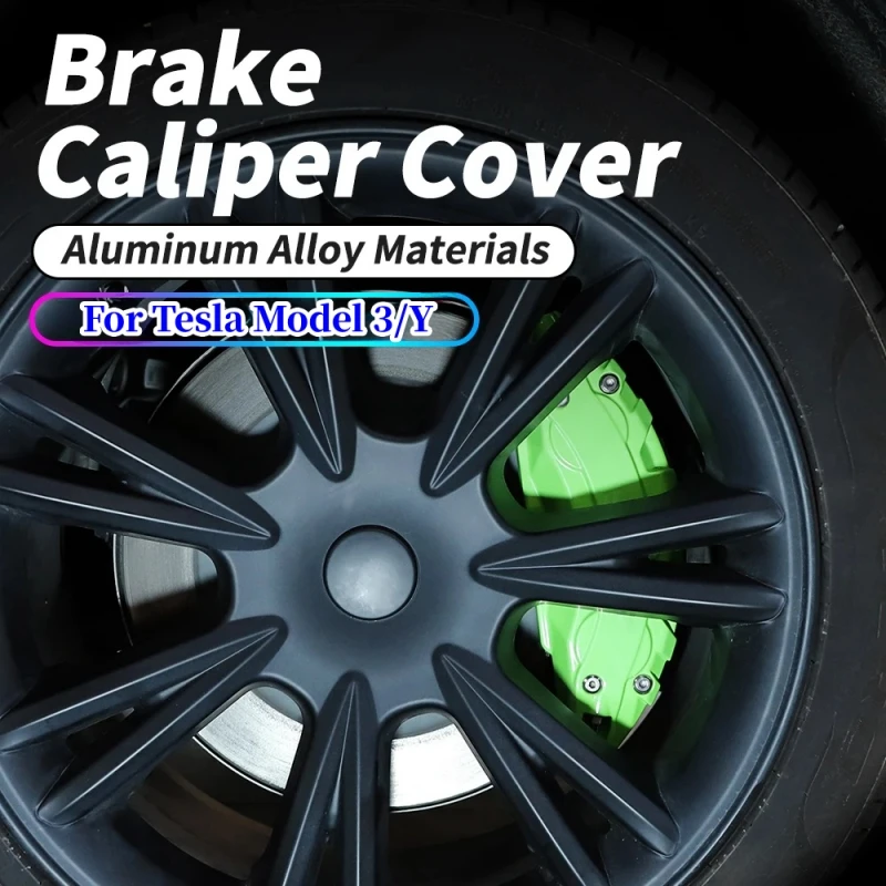 Brake Caliper Cover For Tesla Model 3 Y Car Styling Decoration Front Rear Brake Caliper Cover for Tesla Model Y 2023 Accessories
Brake Caliper Cover For Tesla Model 3 Y Car Styling Decoration Front Rear Brake Caliper Cover for Tesla Model Y 2023 Accessories