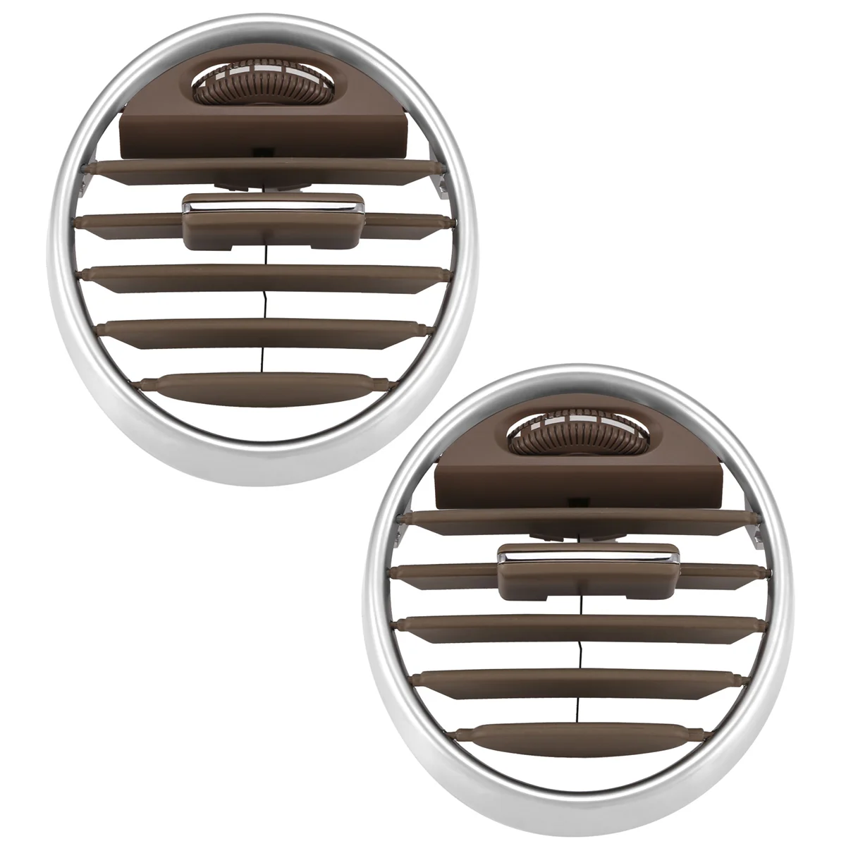 Left+Right Dash A/C Air Vent Grill 1648301954 1648302154 for Mercedes-Benz GL ML X164 Air Outlet Decorative Frame Brown
Left+Right Dash A/C Air Vent Grill 1648301954 1648302154 for Mercedes-Benz GL ML X164 Air Outlet Decorative Frame Brown