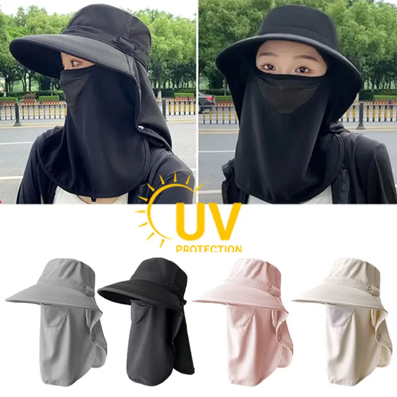 Full Coverage Sun Hat with Face Mask and Neck Protection Outdoor Hunting Fishing Cap for Men Women Hiking Camping
Full Coverage Sun Hat with Face Mask and Neck Protection Outdoor Hunting Fishing Cap for Men Women Hiking Camping