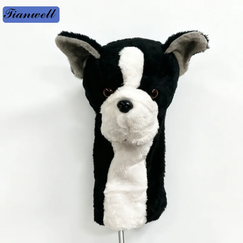 Tianwell Golf Driver headcover Boston Terrier Plush Dog Shape Long Neck Protection Animal Golf Club Headcover
Tianwell Golf Driver headcover Boston Terrier Plush Dog Shape Long Neck Protection Animal Golf Club Headcover