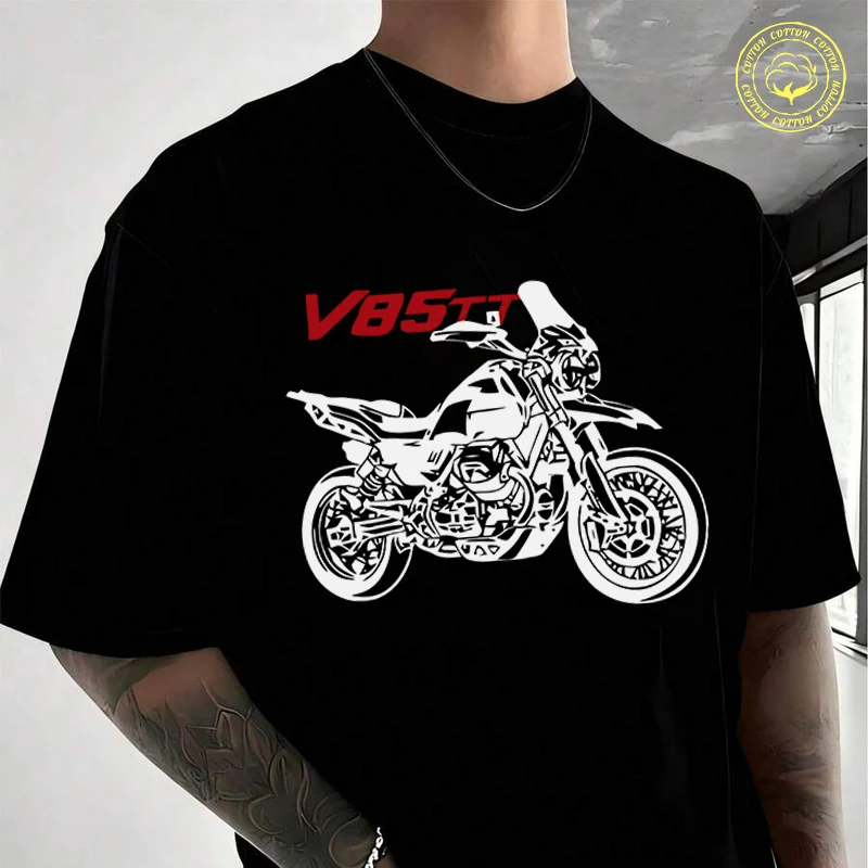 Guzzi V85Tt V 85 Tt Moto T-shirt Moto Male Brand Tee Men Summer T Shirts Casual High Quelity O-neck Tees
Guzzi V85Tt V 85 Tt Moto T-shirt Moto Male Brand Tee Men Summer T Shirts Casual High Quelity O-neck Tees