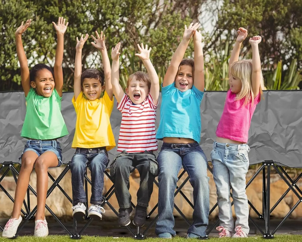 6-местное складное кресло для футбольной скамейки, портативное боковое кресло для командных видов спорта для футбольного лагеря, путешествий на открытом воздухе с сумкой для хранения
6-местное складное кресло для футбольной скамейки, портативное боковое кресло для командных видов спорта для футбольного лагеря, путешествий на открытом воздухе с сумкой для хранения