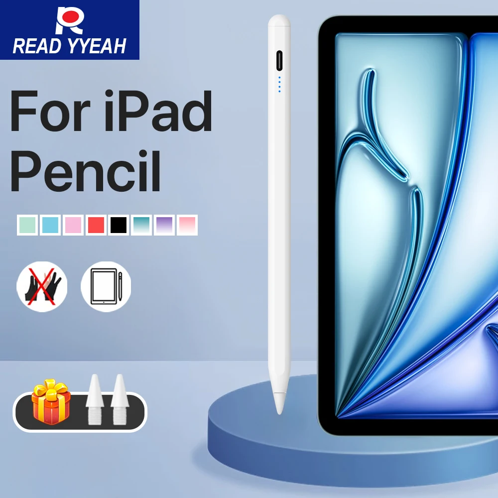 Stylus Pen For Apple Pencil with magnetic adsorption, Palm Rejection Touch Pencil for 2022 2021 2020 2019 2018 iPad Accessories
Stylus Pen For Apple Pencil with magnetic adsorption, Palm Rejection Touch Pencil for 2022 2021 2020 2019 2018 iPad Accessories