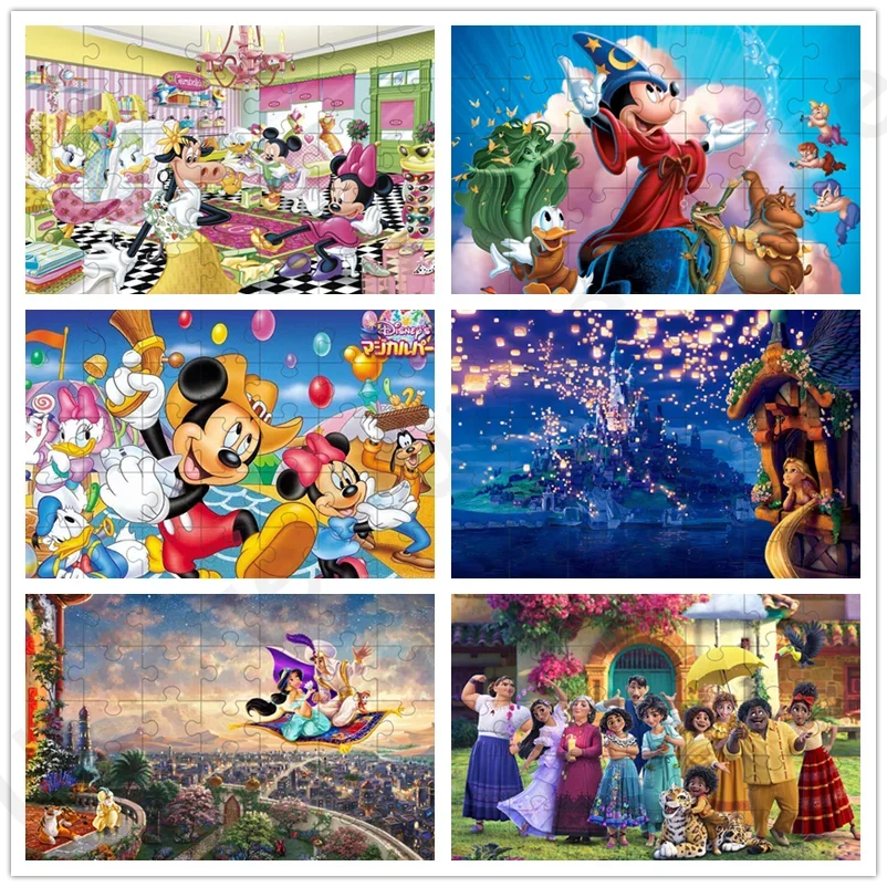 Disney Mickey Mouse Jigsaw Puzzle Encanto Rapunzel Jigsaw Puzzles Educational Intellectual Decompressing Puzzle Game Toys Gifts
Disney Mickey Mouse Jigsaw Puzzle Encanto Rapunzel Jigsaw Puzzles Educational Intellectual Decompressing Puzzle Game Toys Gifts