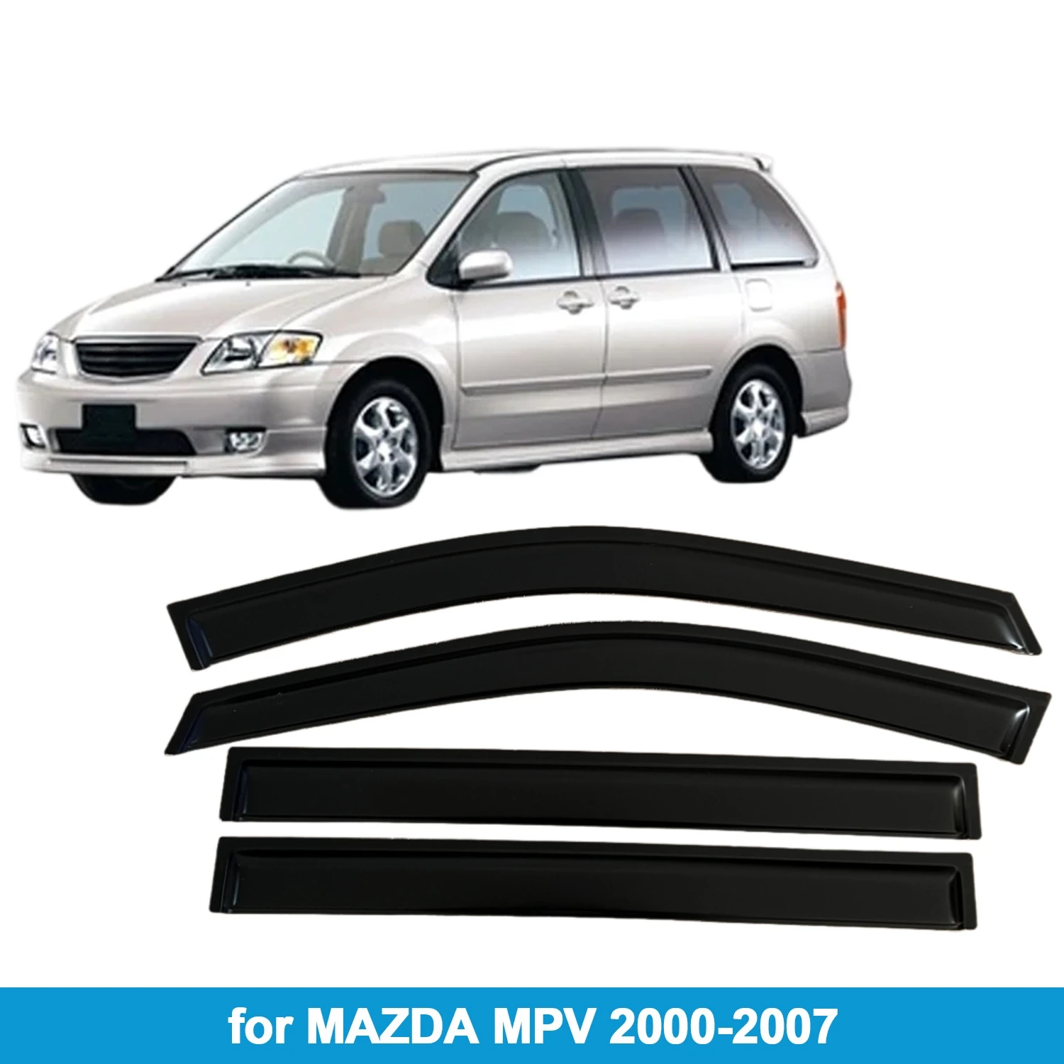 For Mazda 8 MPV 2000-2007 Car Side Window Visor Sun Rain Guard Shade Shield Shelter Protector Cover Frame Sticker Accessories
For Mazda 8 MPV 2000-2007 Car Side Window Visor Sun Rain Guard Shade Shield Shelter Protector Cover Frame Sticker Accessories