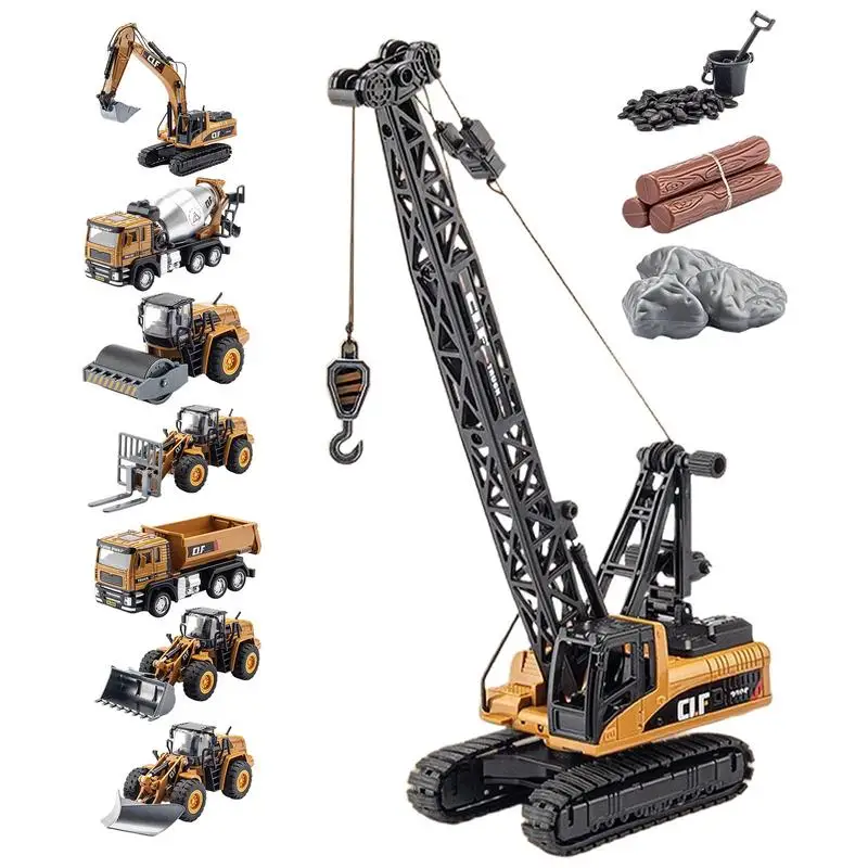 Alloy Construction Vehicles Movable Alloy Construction Truck With Lights Bulldozers Excavators Forklift Mini Truck Toy For Kids
Alloy Construction Vehicles Movable Alloy Construction Truck With Lights Bulldozers Excavators Forklift Mini Truck Toy For Kids