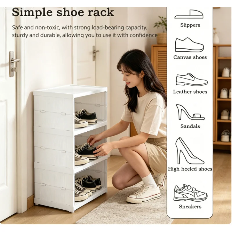 Stackable Dustproof 3 Layers Foldable Sneaker Storage Box Transparent Home Bedroom Cabinet Shoes Organizer Rack
Stackable Dustproof 3 Layers Foldable Sneaker Storage Box Transparent Home Bedroom Cabinet Shoes Organizer Rack