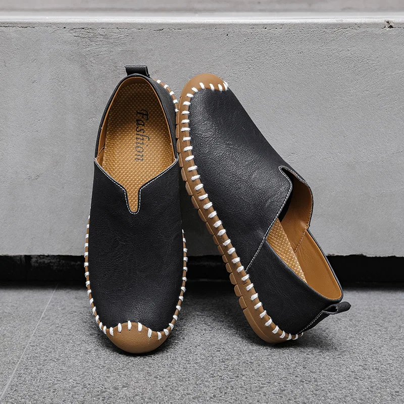 Plus Size Men's Leather Shoes Simple Oxford Sole Casual Shoes Comfortable Soft Sole Lightweight Non-Slip Loafers 2026
Plus Size Men's Leather Shoes Simple Oxford Sole Casual Shoes Comfortable Soft Sole Lightweight Non-Slip Loafers 2026