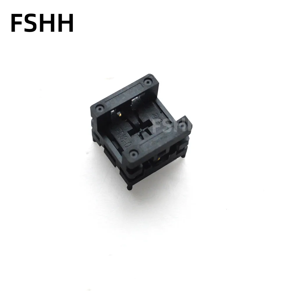 2mmx3mm 6mmx8mm 6mmx5mm QFN8 Adapter WSON8 DFN8 MLF8 test socket 0.5mm 1.27mm QFN8 Open-Top Socket
2mmx3mm 6mmx8mm 6mmx5mm QFN8 Adapter WSON8 DFN8 MLF8 test socket 0.5mm 1.27mm QFN8 Open-Top Socket