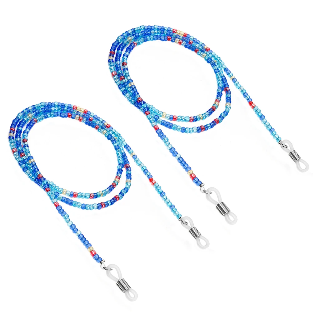 2Pcs Eyeglass Chain Durable Beaded Retainer Strap AntiSlip Safety Cord For Glasses Sunglasses Reading Outdoor Sports
2Pcs Eyeglass Chain Durable Beaded Retainer Strap AntiSlip Safety Cord For Glasses Sunglasses Reading Outdoor Sports
