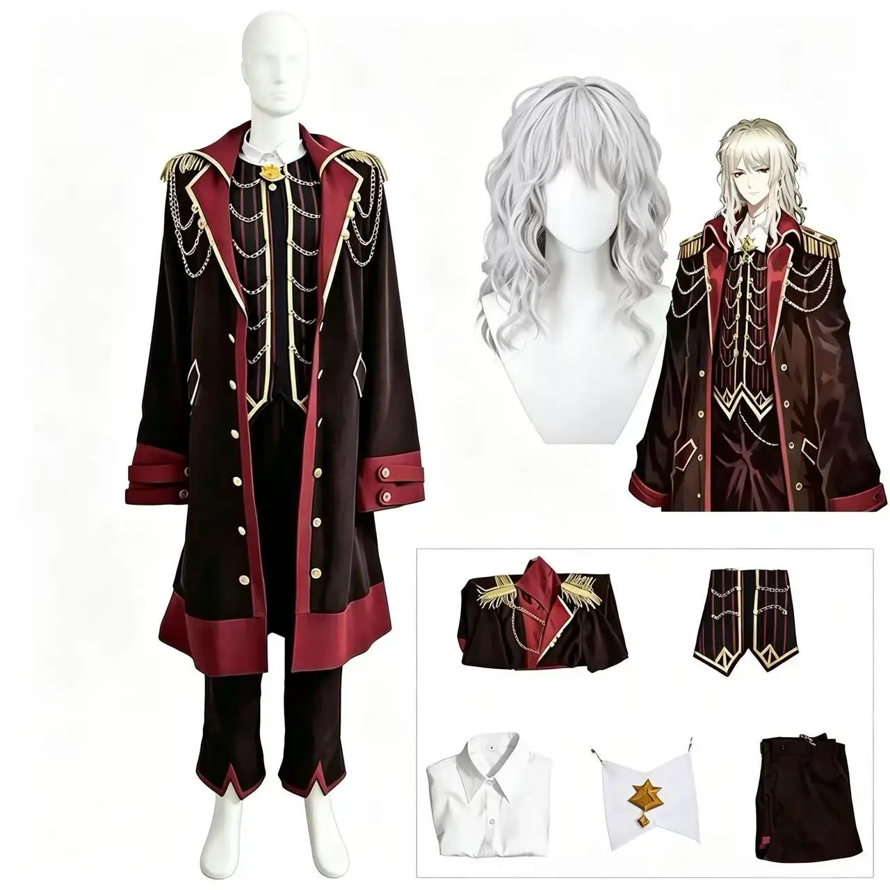Anime Adults Quixote Old Don Quixote Cosplay Game Limbus Company sexy costumes Daddy Uniform Cool Accessories 1 sold
Anime Adults Quixote Old Don Quixote Cosplay Game Limbus Company sexy costumes Daddy Uniform Cool Accessories 1 sold