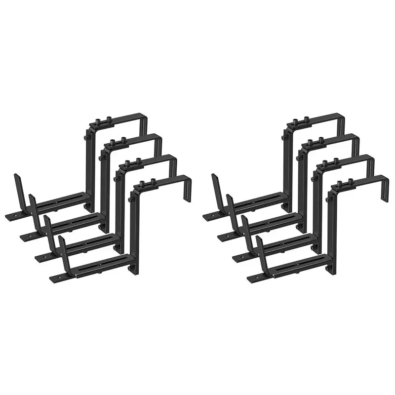 8 шт. регулируемый кронштейн для цветочных коробок от 6 до 12,5 дюймов) для держателей цветочных коробок, оконных коробок, крючков для цветов, стены
8 шт. регулируемый кронштейн для цветочных коробок от 6 до 12,5 дюймов) для держателей цветочных коробок, оконных коробок, крючков для цветов, стены