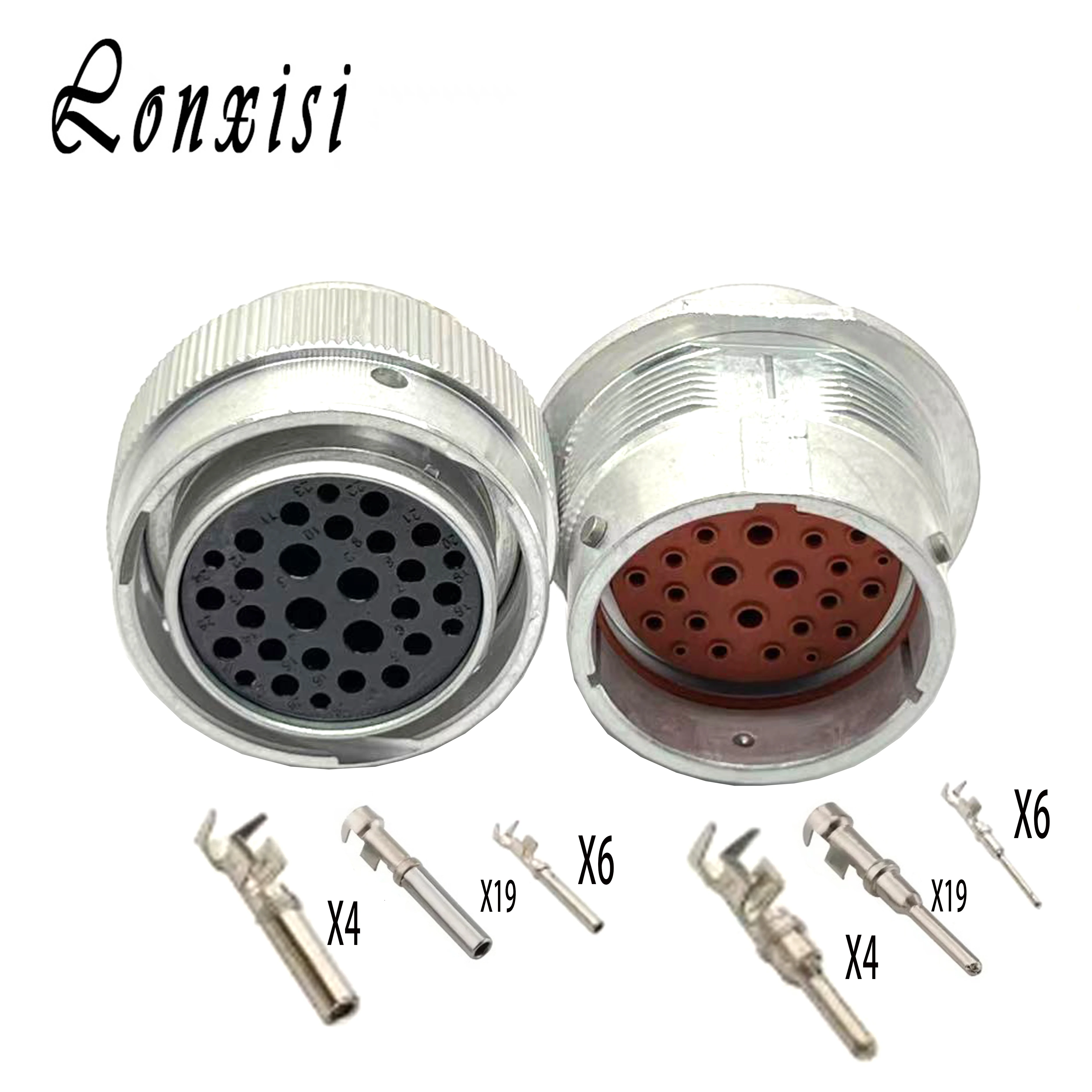 1/5 Sets 23 Pin 29 Pin HD34-24-29PE HD36-24-29SE DEUTSCH HD Series WaterProof Connector Socket HD34-24-23PE HD36-24-23SE
1/5 Sets 23 Pin 29 Pin HD34-24-29PE HD36-24-29SE DEUTSCH HD Series WaterProof Connector Socket HD34-24-23PE HD36-24-23SE
