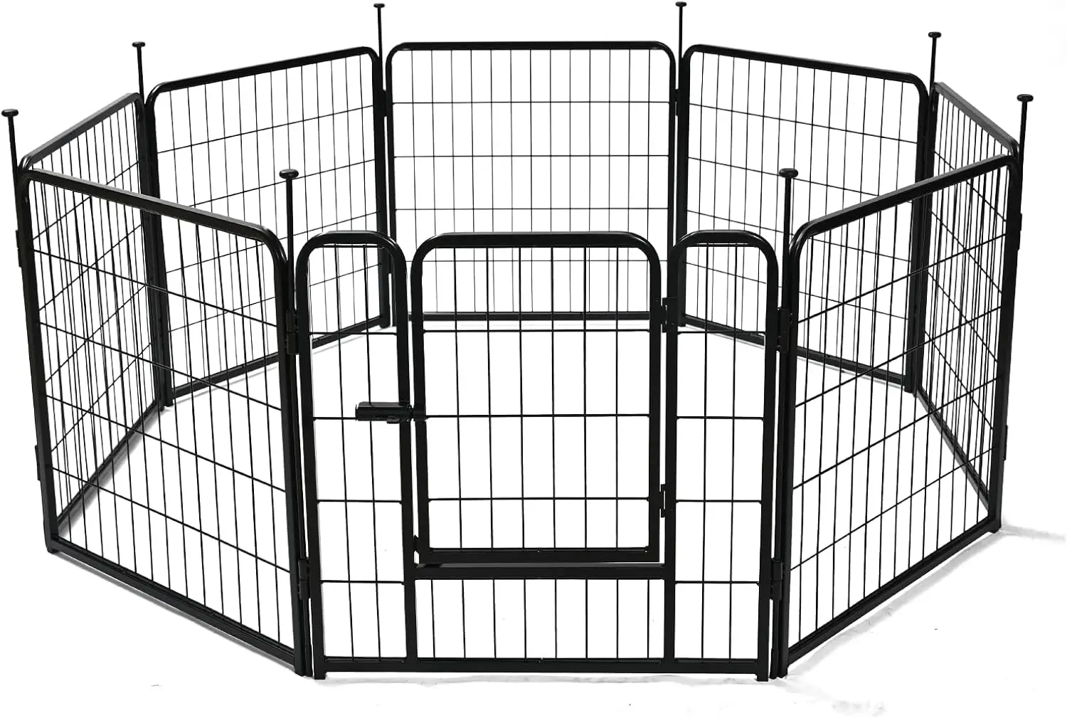 8 Panel Dog Playpen with Door, 24" Height, Foldable Metal Fence for Small to Medium Dogs, Indoor & Outdoor Use
8 Panel Dog Playpen with Door, 24" Height, Foldable Metal Fence for Small to Medium Dogs, Indoor & Outdoor Use