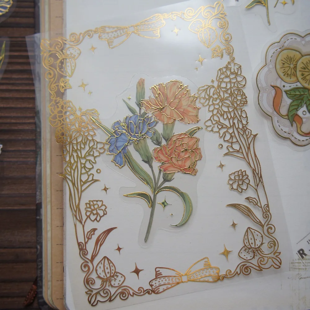 28pcs Gold Silver Iris Morning Glory Vine Frame Style Sticker Scrapbooking DIY Gift Packing Label Decoration Tag 
28pcs Gold Silver Iris Morning Glory Vine Frame Style Sticker Scrapbooking DIY Gift Packing Label Decoration Tag