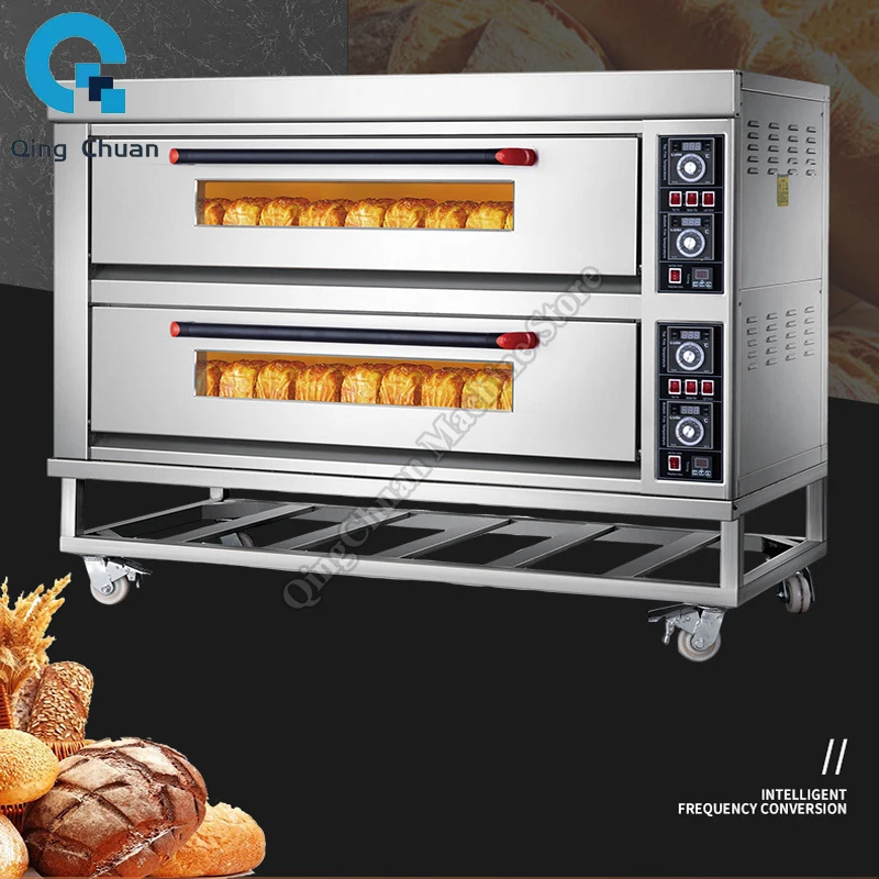 Oven Commercial Two Story Large Capacity Large Scale Intelligent Digital Display Timing Constant Temperature Oven
Oven Commercial Two Story Large Capacity Large Scale Intelligent Digital Display Timing Constant Temperature Oven