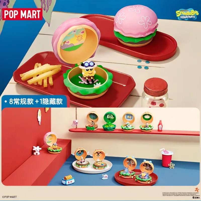 New Hot POP MART SpongeBob Krabby Patty Bestsellers Series Blind Box Mystery Box Guess Bag Anime Figure Desktop Collection Gift
New Hot POP MART SpongeBob Krabby Patty Bestsellers Series Blind Box Mystery Box Guess Bag Anime Figure Desktop Collection Gift