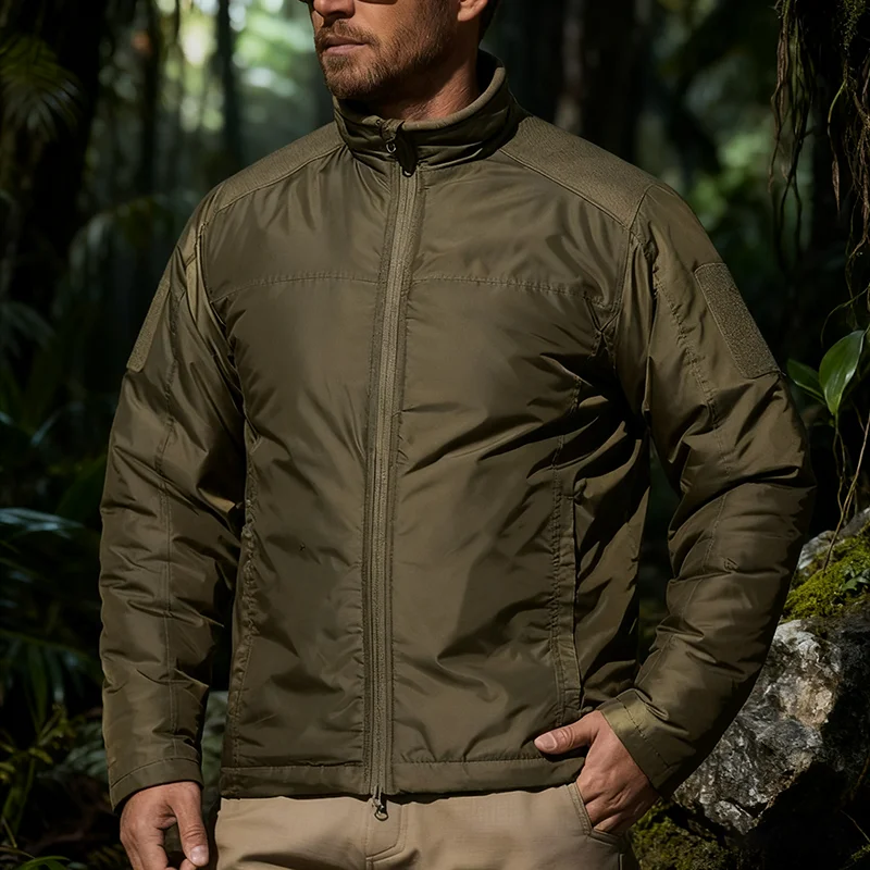 Мужская тактическая теплая куртка серии LIG 4.0, зимнее термопальто с графеновой подкладкой, износостойкая водоотталкивающая куртка 600D
Мужская тактическая теплая куртка серии LIG 4.0, зимнее термопальто с графеновой подкладкой, износостойкая водоотталкивающая куртка 600D