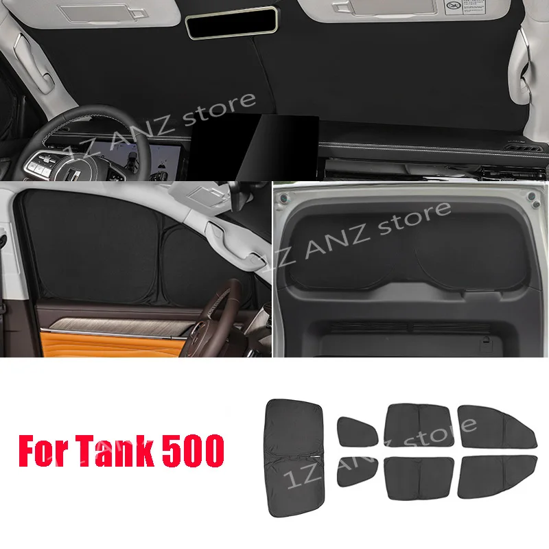 Window Curtains Sunshade Glass Privacy Curtains Automotive Interior Supplies for Great Wall Tank 500 TANK 500 Accessories
Window Curtains Sunshade Glass Privacy Curtains Automotive Interior Supplies for Great Wall Tank 500 TANK 500 Accessories