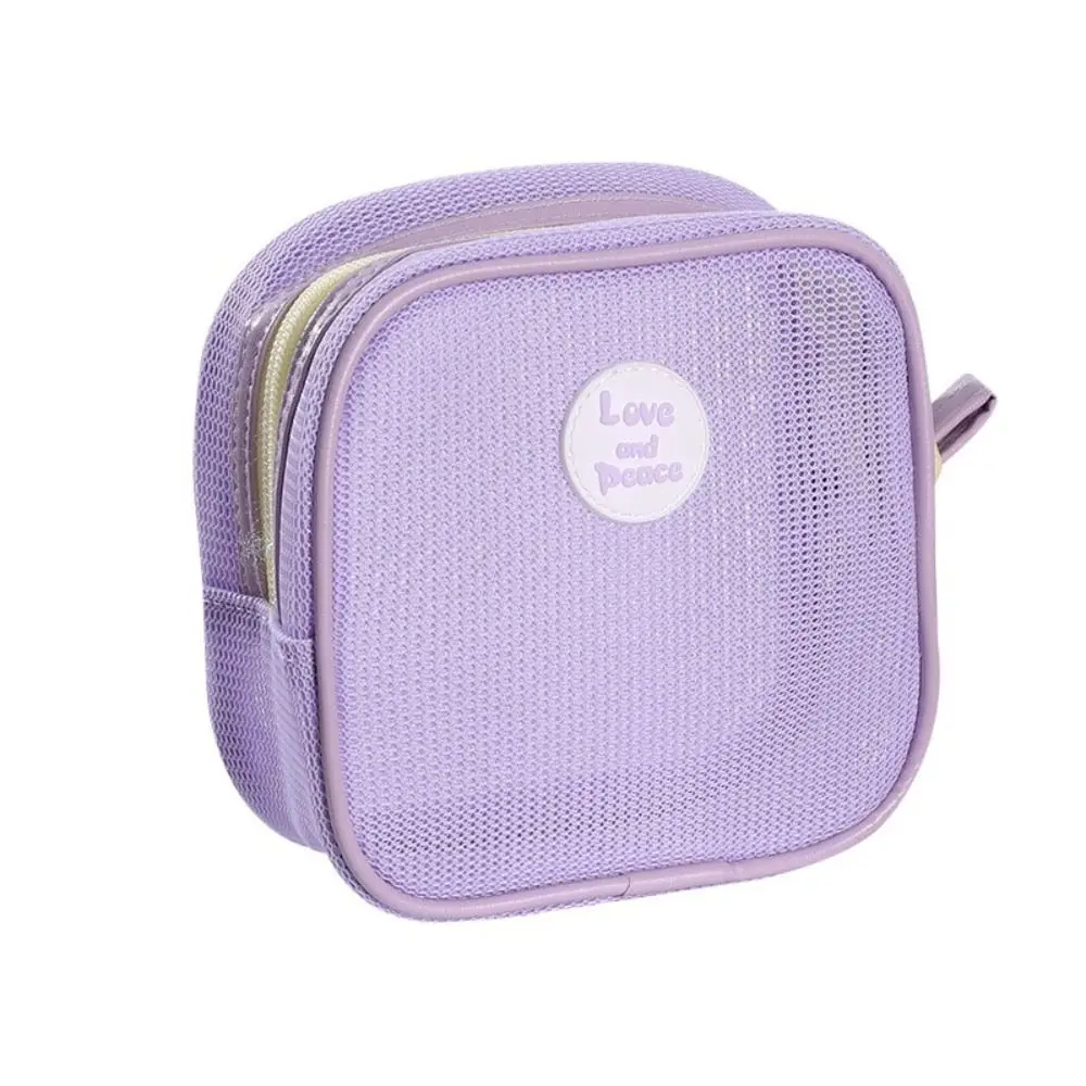 Casual Square Mesh Makeup Bag Zipper Visable Transparent Cosmetic Bag Toiletry Bag Coin Purse Toiletry Storage Bag Holiday
Casual Square Mesh Makeup Bag Zipper Visable Transparent Cosmetic Bag Toiletry Bag Coin Purse Toiletry Storage Bag Holiday