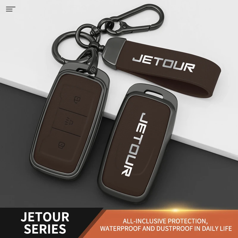 Zinc Alloy Leather Car Remote Key Case Cover For Chery Jetour X70 X70S X70M X90 Cowin X3 X5 K60 Protector Keychain Accessories
Zinc Alloy Leather Car Remote Key Case Cover For Chery Jetour X70 X70S X70M X90 Cowin X3 X5 K60 Protector Keychain Accessories
