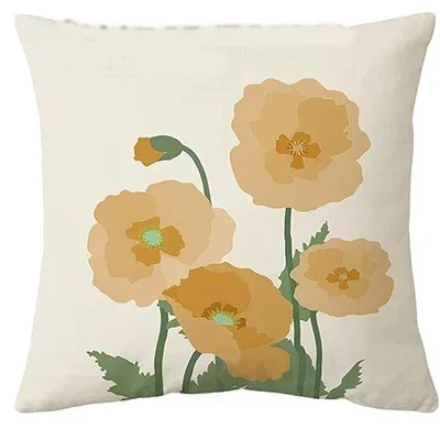 Linen Single-Sided Square Printed Throw Pillowcase with Zipper Pillowcase, Cushion Cover 45X45cm Home Autumn Decoration
Linen Single-Sided Square Printed Throw Pillowcase with Zipper Pillowcase, Cushion Cover 45X45cm Home Autumn Decoration