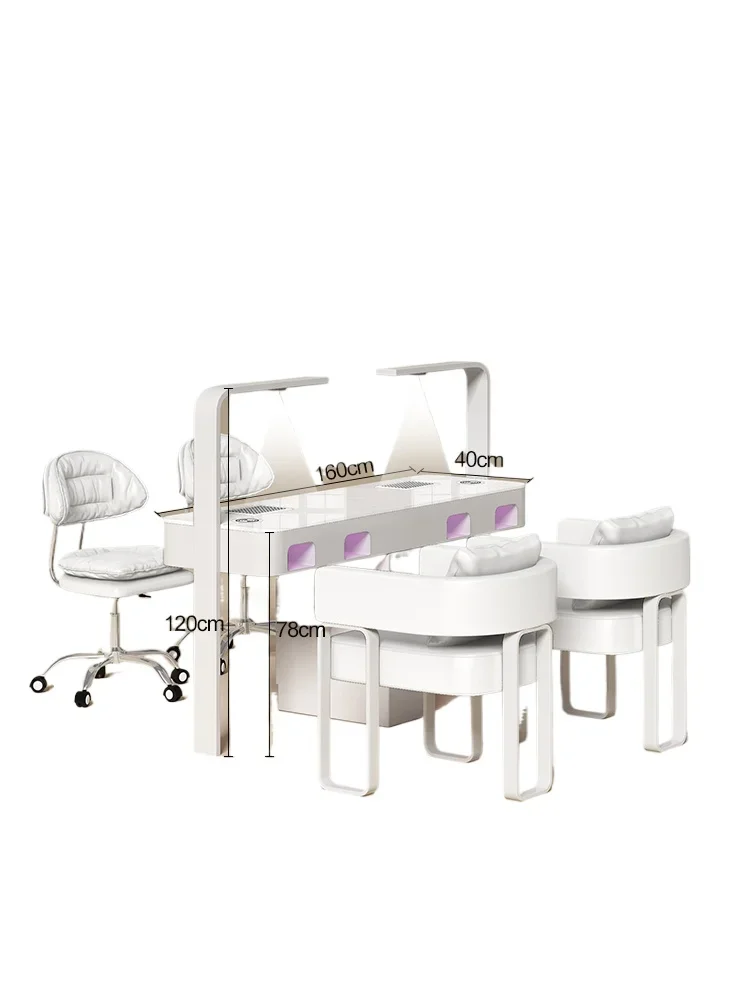 Cream style marble M2 high power nail salon table with vacuum cleaner and baking lamp
Cream style marble M2 high power nail salon table with vacuum cleaner and baking lamp