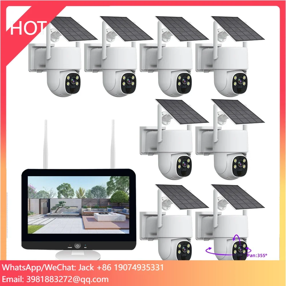 4/8/16CH 12,5 "ЖК-экран NVR комплект 4MP WIFI солнечная PTZ IP-камера система автоматического отслеживания беспроводная солнечная камера видеонаблюдения
4/8/16CH 12,5 "ЖК-экран NVR комплект 4MP WIFI солнечная PTZ IP-камера система автоматического отслеживания беспроводная солнечная камера видеонаблюдения