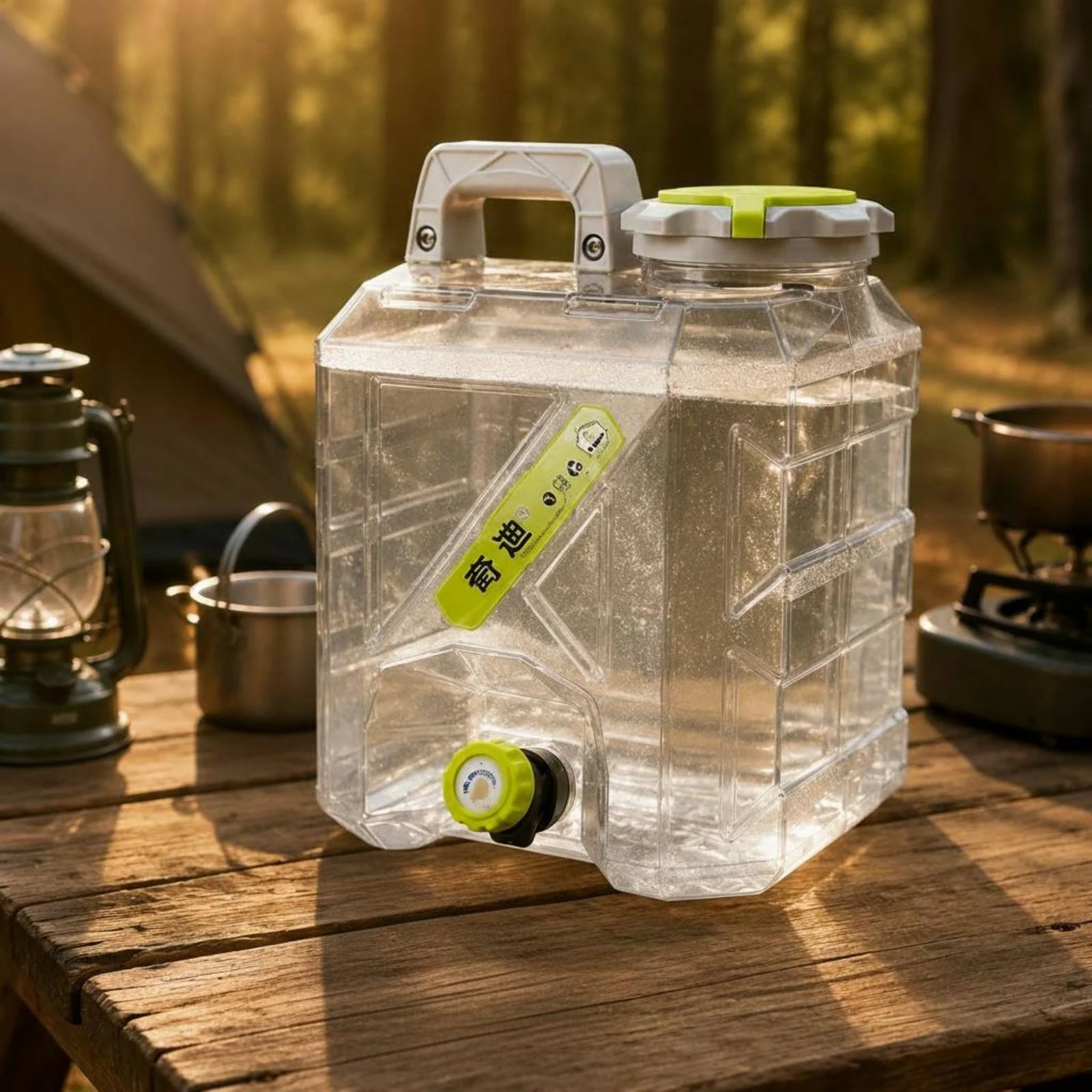 Camping Water Container Handheld Car Water Container Easy to Fill Large Capacity for Campers, Outdoor
Camping Water Container Handheld Car Water Container Easy to Fill Large Capacity for Campers, Outdoor