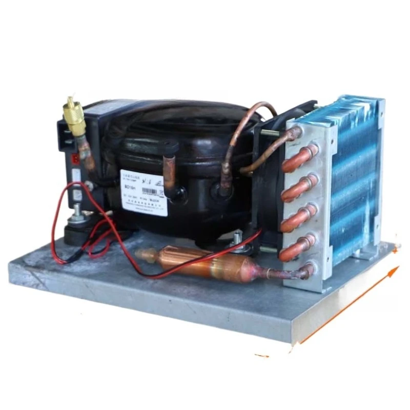 BD15HC DC compressor condensing unit Micro refrigeration unit Air-cooled refrigerator unit R134a12V24V
BD15HC DC compressor condensing unit Micro refrigeration unit Air-cooled refrigerator unit R134a12V24V
