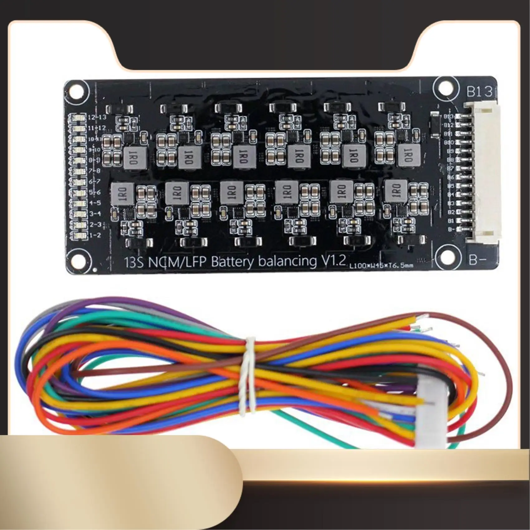 1.2A 13S Активный эквалайзер-балансир для литиевой батареи Li- Lifepo4 BMS Energy Transfer-N36R
1.2A 13S Активный эквалайзер-балансир для литиевой батареи Li- Lifepo4 BMS Energy Transfer-N36R