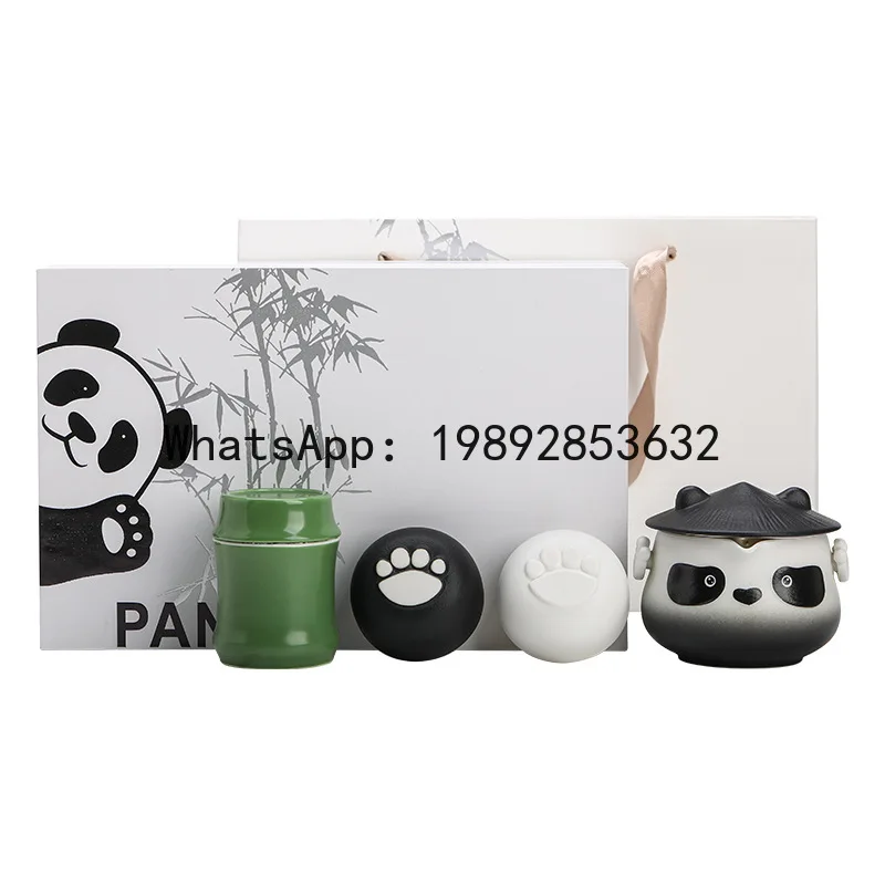 CB cute ceramic travel tea set outdoor portable tea high-end business gift tea set
CB cute ceramic travel tea set outdoor portable tea high-end business gift tea set