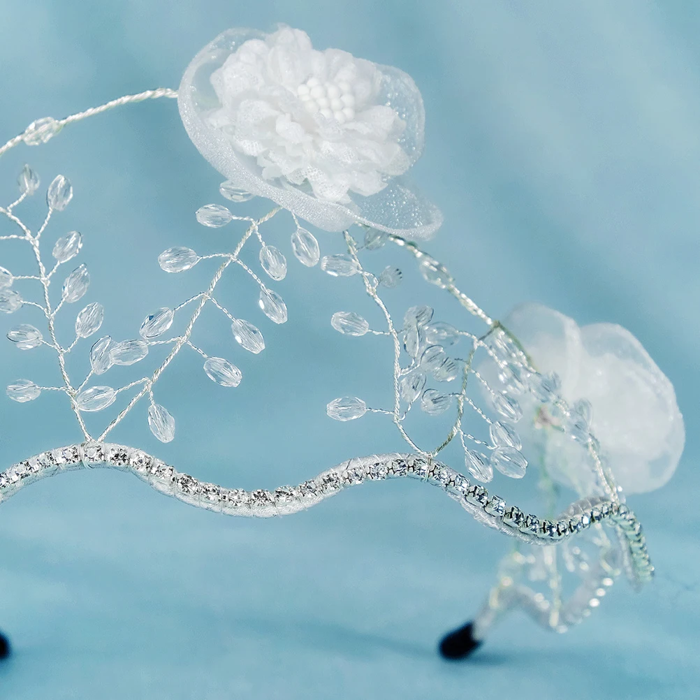 Retro Lace Hair Accessories Bridal for Women Headbands Rhinestone Diamond Rhinestones Women's Wedding
Retro Lace Hair Accessories Bridal for Women Headbands Rhinestone Diamond Rhinestones Women's Wedding